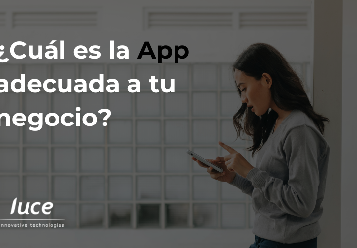 elige una aplicación móvil